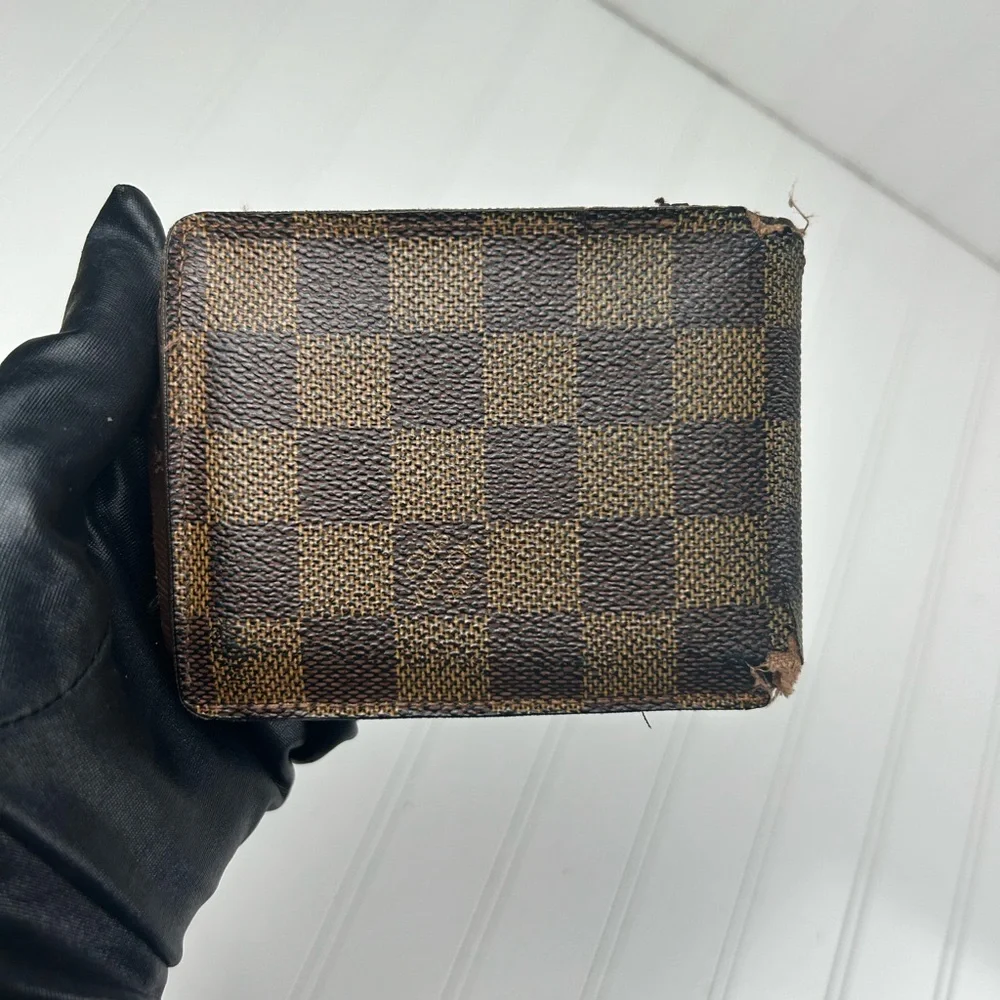 Louis Vuitton Damier Ebene Multiple Pocket Wallet Unisex - Picture 5 of 15